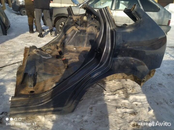 Задняя часть кузова Ford Focus 2 qqdb 1.8 2007