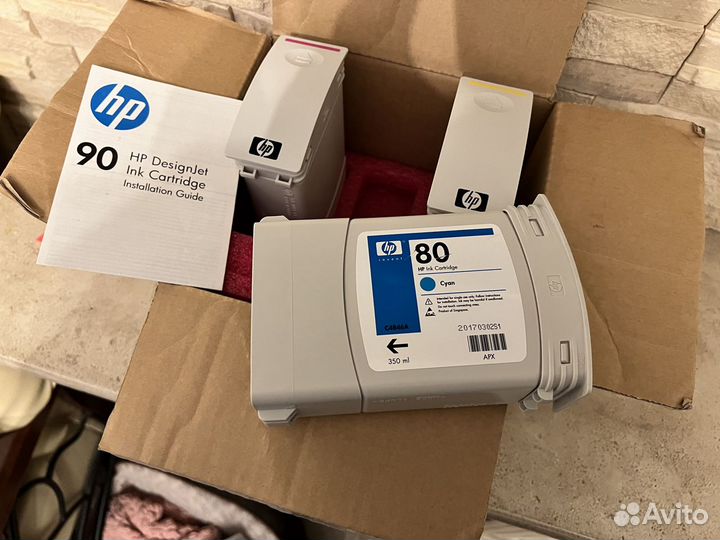 Картриджи hp designjet