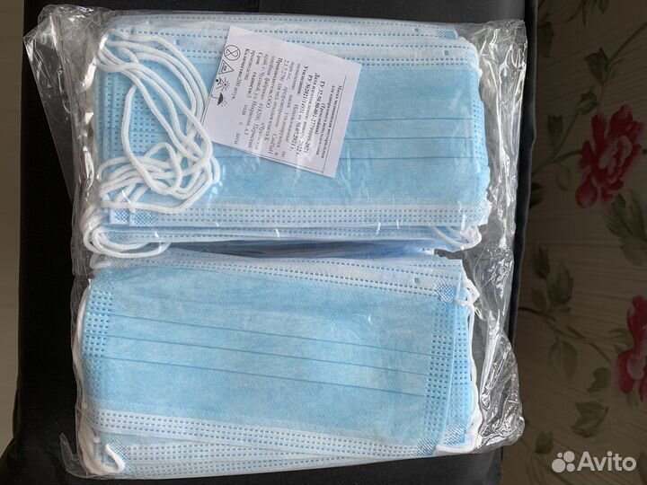 Маски одноразовые медицинские