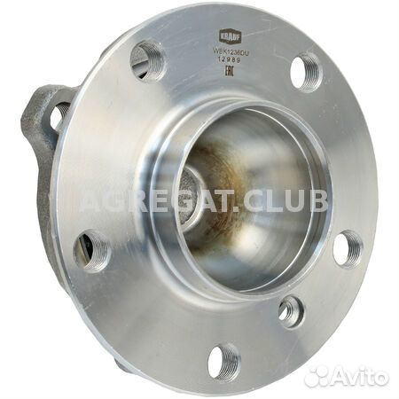 Ступица в сборе krauf WBK1236DU