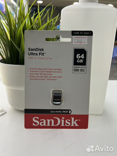 Usb флешка оригинал,64гб Sandisk