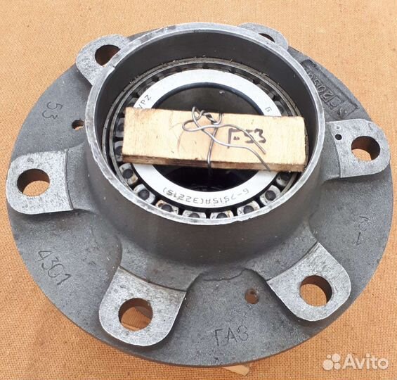 Ступица задняя газ 53, 3307 с подшип. в сб