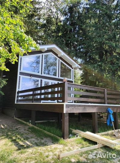 Остекление окон и балконов пвх