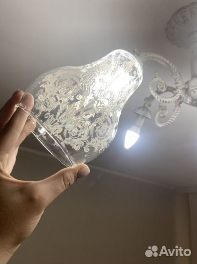 Плафоны для люстры 4 шт