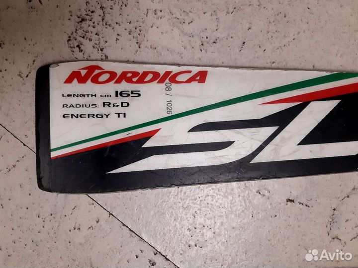 Горные лыжи спортцех 165 sl Nordica
