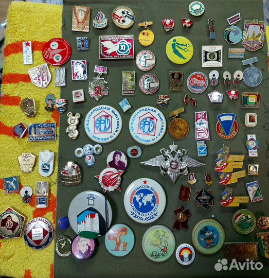 Значки времен СССР