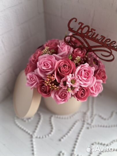 Букеты из мыльных цветов