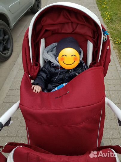 Коляска 2 в 1 bebetto