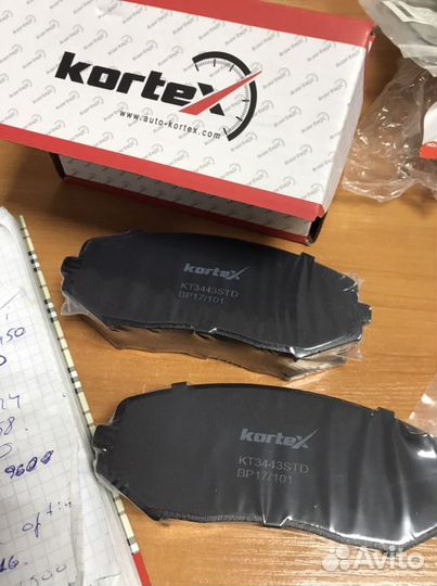 Тормозные колодки на Suzuki Grand Vitara 05