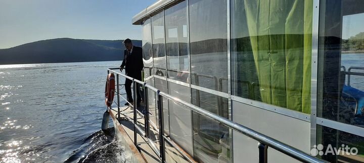 Плавдача 8*3,5 м + yamaha 25 л.с. + прицеп + гимс