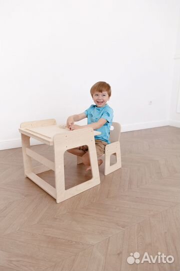 Детский стол и стульчик растущий с доставкой