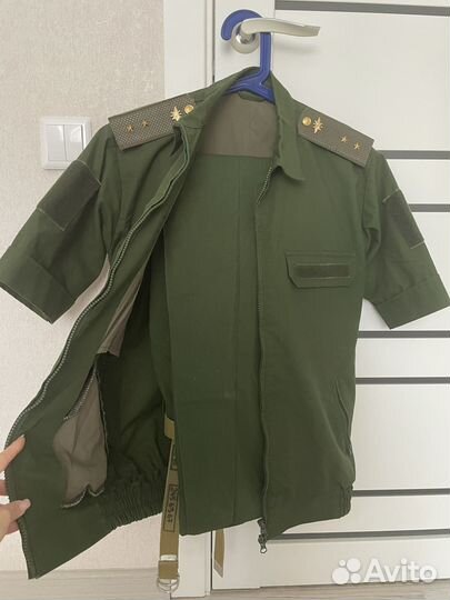 Офисная военная форма короткий рукав