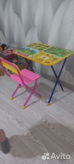 Детский столик и стульчик nika