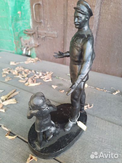 Статуэтка чугунная (касли)