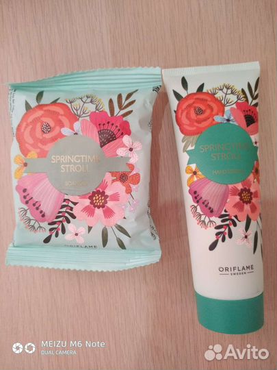 Косметика орифлейм (oriflame) крем для рук и мыло