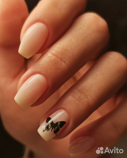 Маникюр с покрытием гельлак/шеллак/наращивание