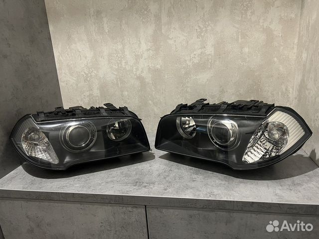 Фары (линза и ксенон) на bmw x3 e83 дорестайлинг