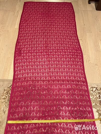 Шарф палантин вязанный