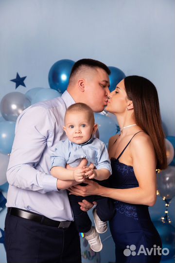 Фотосессия первого (2,3) годика, все включено