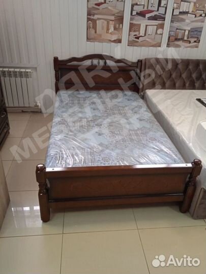 Кровать 120 массив