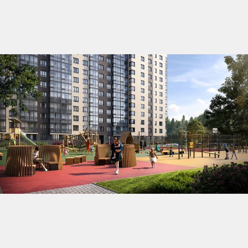 2-к. квартира, 63,6 м², 1/12 эт.