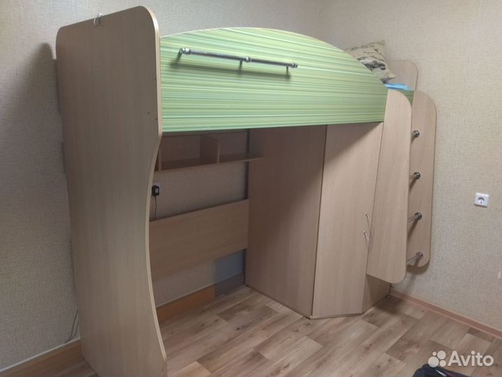 Детская кровать чердак