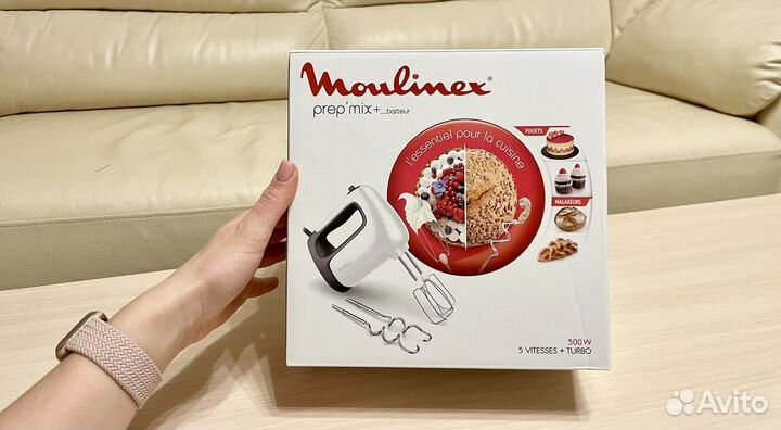 Миксер moulinex Prepmix+ HM460110