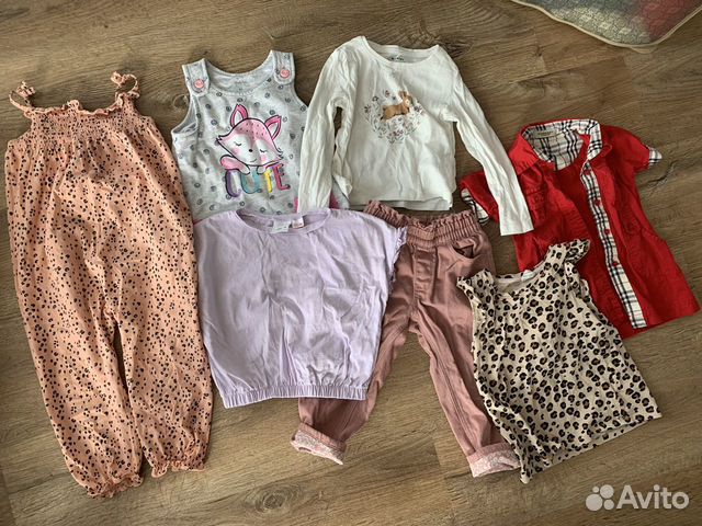 Пакет вещей на девочку 92