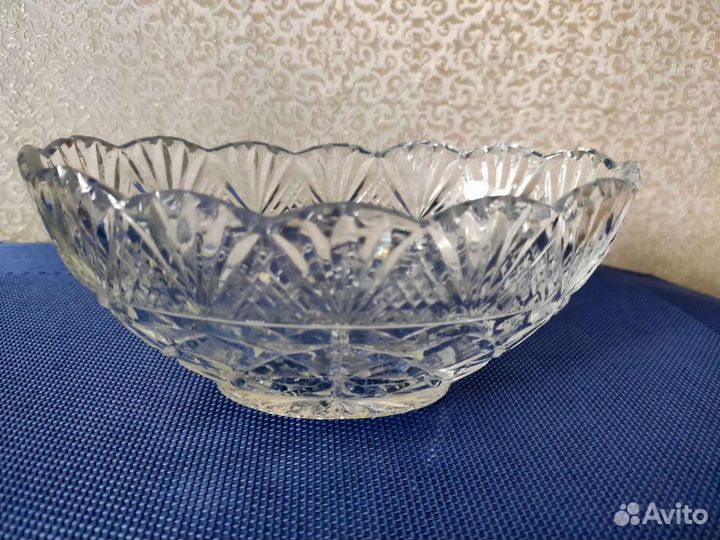 Ваза.Хрусталь ссср. Без торга