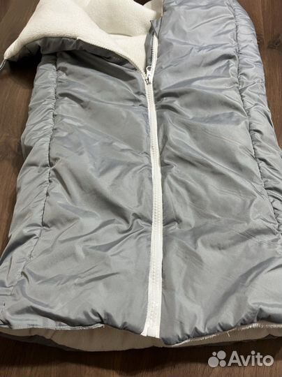 Конверт одеяло на выписку зимний