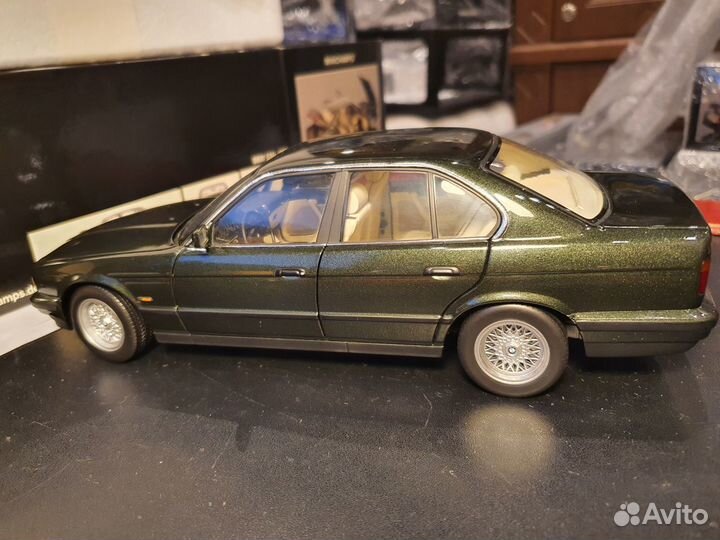 1:18 Minichamps BMW 535i E34 Green Старый выпуск