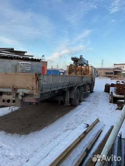 Бортовой грузовик Daewoo Ultra Novus с КМУ DongYang, 2005