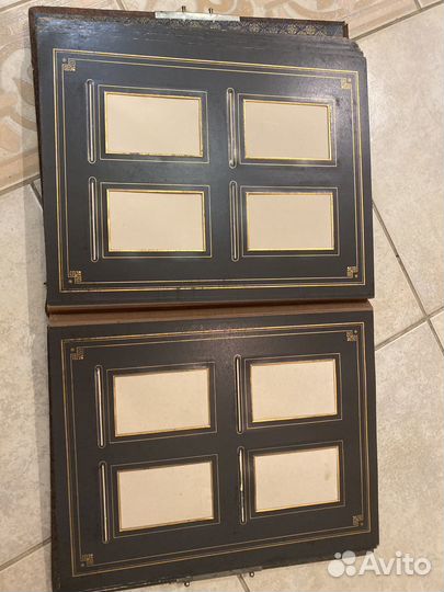 Старинный альбом для фотографий