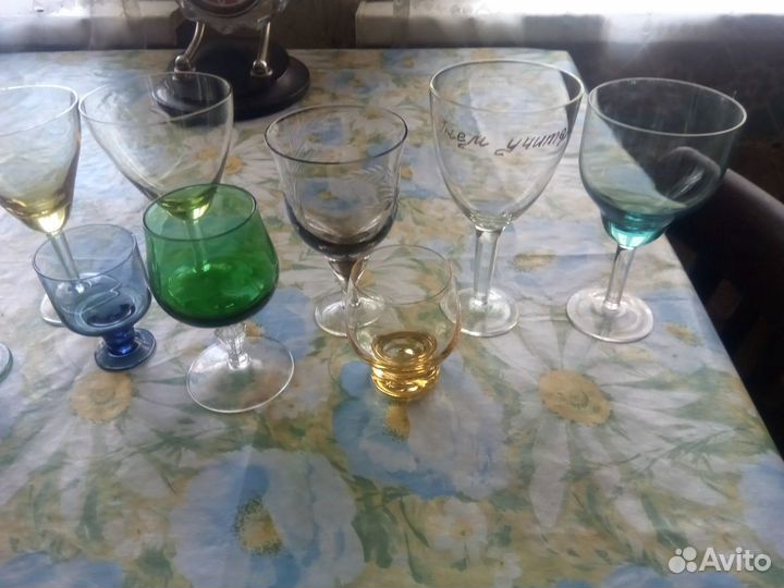 Рюмки фужеры