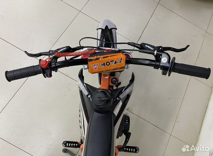 Детский мотоцикл миникросс Motax 60 (еs) оранжевый