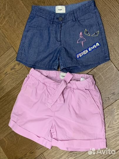 Шорты для девочки fendi
