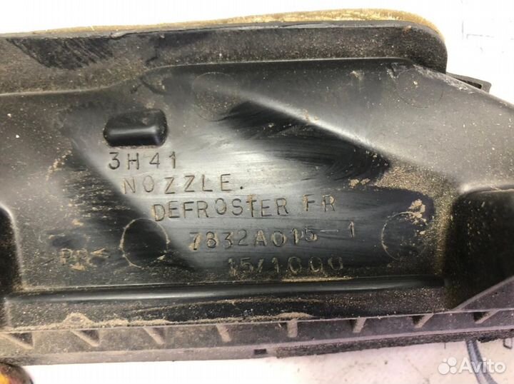 Дефлектор воздушный Mitsubishi Lancer X