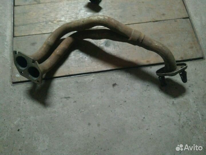 Приёмная труба (штаны) на ваз 2109 15