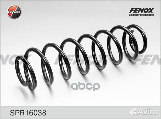 Пружина подвески skoda fabia I седан 99-08 задняя