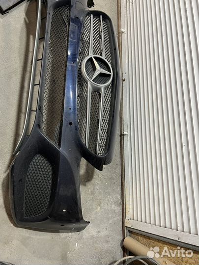 Передний бампер на mersedes w205
