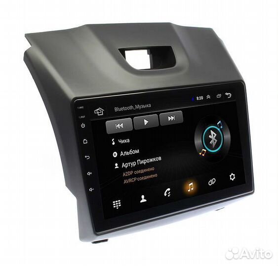 Штатная магнитола Chevrolet Trailblazer 2012 - 2015, Isuzu D-Max 2012+ Wide Media LC9054MN-1/16