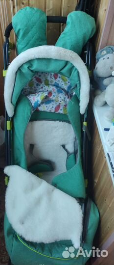 Зимние санки коляска