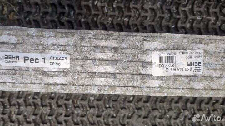 Радиатор интеркулера Audi A5, 2008