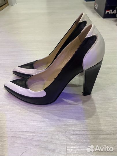 Туфли кожаные