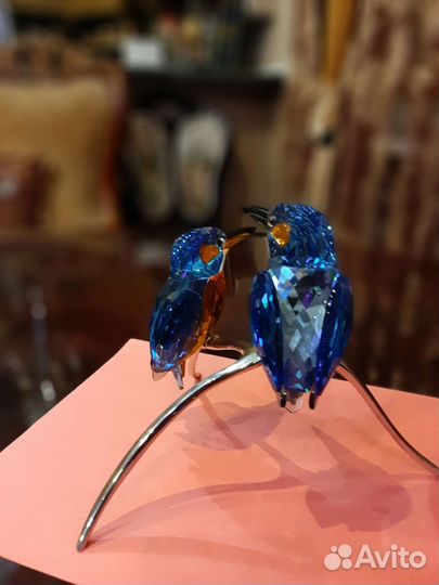Кристаллы Cваровски птички 