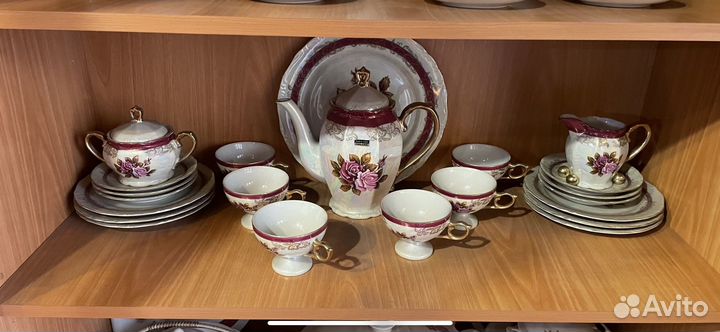 Fine China Cameo чайный сервиз. Япония