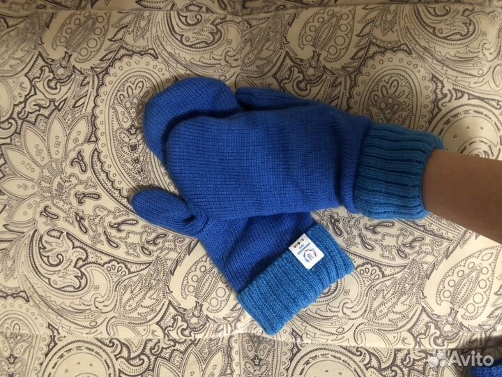 Комплект шапка, шарф, варежки Универсиада 2019