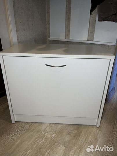 Обувница IKEA белая