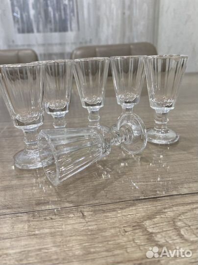 Рюмка лафитники хрустальная