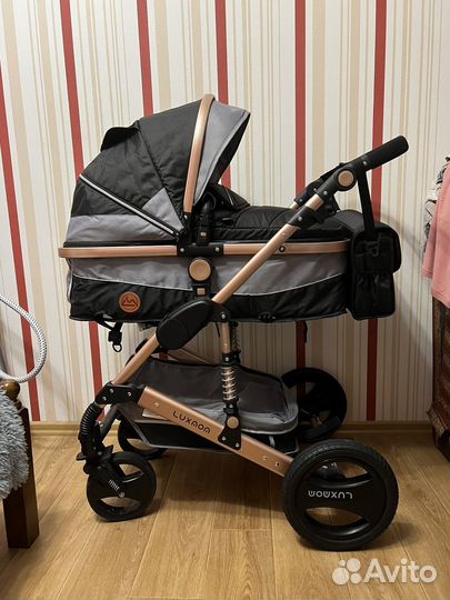 Коляска luxmom 3 в 1